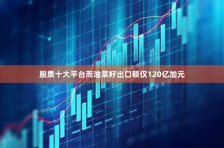 股票十大平台而油菜籽出口额仅120亿加元